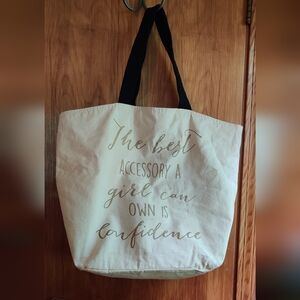 Motivational Tote Bag
